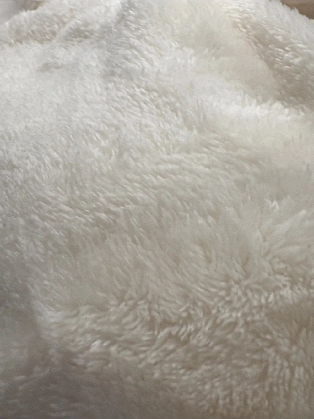 Threshold Plush Microplush Blanket Throw in Cream